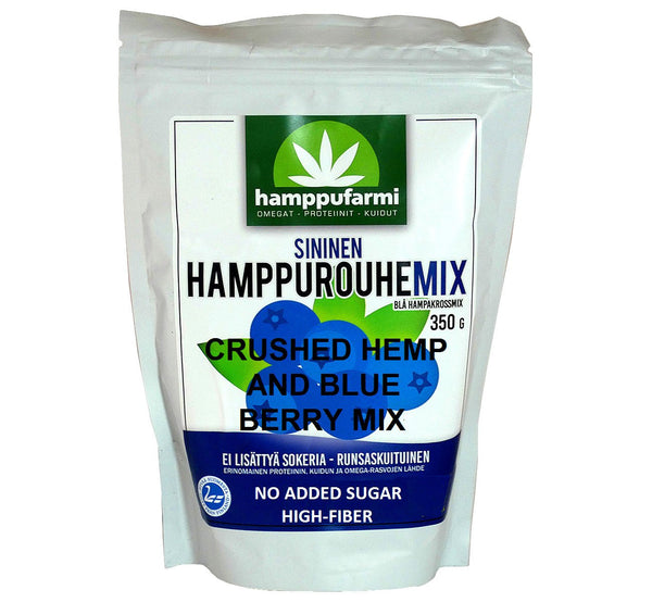 ORGANIC HULLED HEMP SEED 250 G VEGAN, HIGH-PROTEIN AND HIGH-FIBER