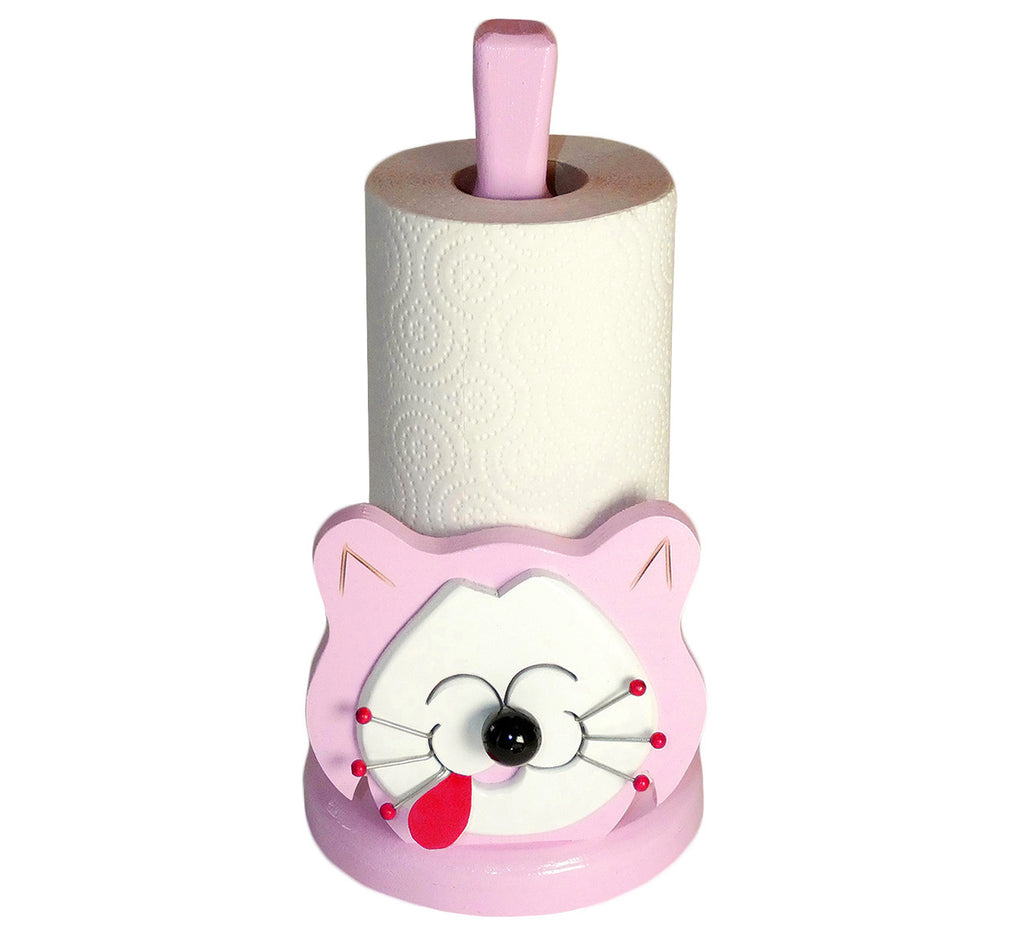 Pink Paper Towel Holder Kitchen Roll Holder, Paper Towel Holder
